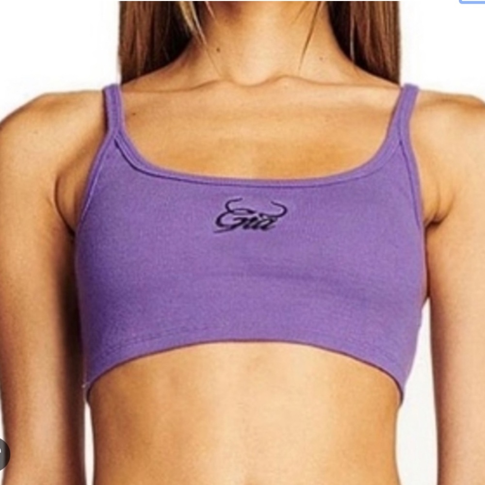 Iamgia cropped mini tank top